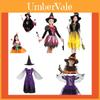 Enchanting Children Halloween Cosplay Witch Costume For Baby Girls With Bow Decoration