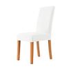Cover Velvet Chair Thick White Velvet