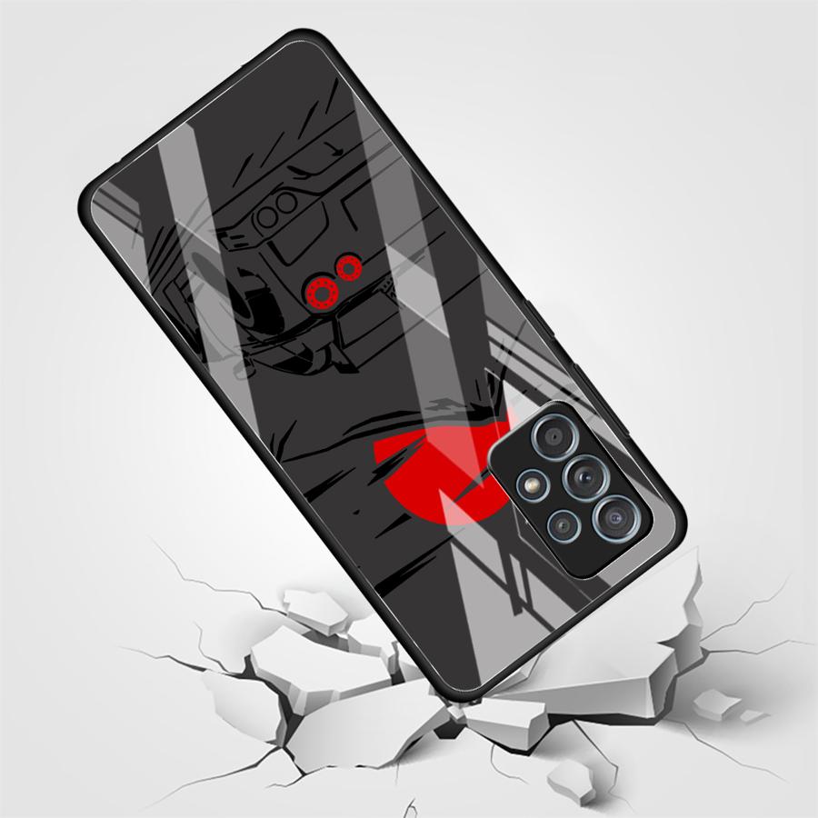 Cartoon Sunset Car Case for Samsung Galaxy A73 A34 A16 A02 A14 A30 A51 A52 A36 A71 A12 A10 A13 A20 A15 A50 A21 A06 A56 A35 A25