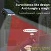LED Solar Outdoor Lights With Motion Sensor, Solar Security 4 LED Lights Outdoor Decor Sensor Motion 3 Modes Street Lamp Wall Night Light For Garden