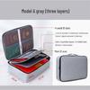 Fireproof Folding Document Storage Box with Zipper