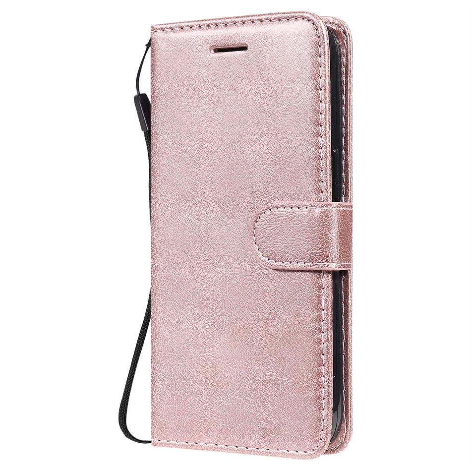 

Luxury Phone Case For OPPO A55 A16 A93 A74 A94 A95 F19 F17 Pro Find X3 Neo Wallet Card Storage PU Leather Capa P06E For OPPO A8 рожевий колір золота