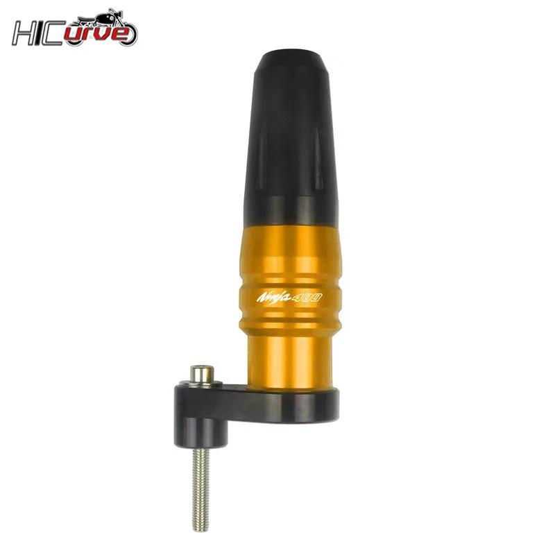 For 400 2018-2023 Motorcycle CNC Crash Pads Exhaust Sliders Crash Protector