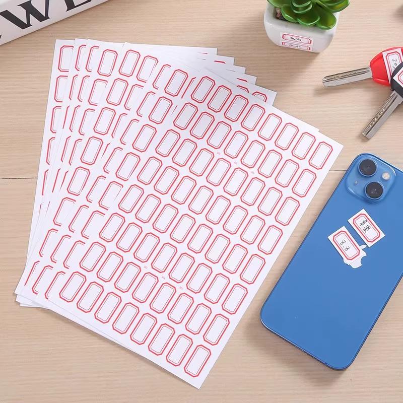 Exklusiv für Neueinsteiger: 0.3 Kostenloser Versand - Selbstklebende Etikettenaufkleber für Preisauszeichnung und Namensschilder