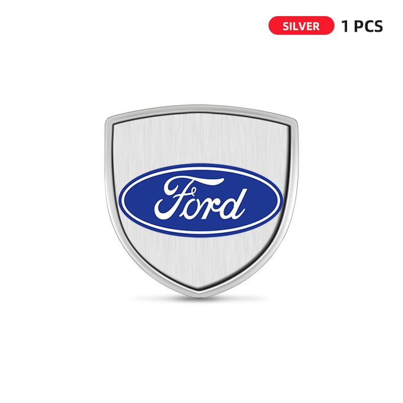 3D Metal Car Body Fender Emblem Shield Stickers Decor Car Interior Accessories For Ford Edge U387 CD2 CD4