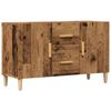 Vidaxl Chest of Drawers, Old Wood, 100X36X60 Cm, Wood-Based Material