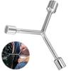 Y-Type Hex Wrench, 3-Way Socket Wrench, 11mm, 13mm, 15mm Length, Hex Key Wrench Spanner, CR-V Y-Type Hex Wrench Repair Tool, Multi-Tool for Bic