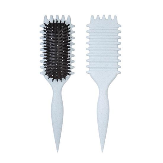 Curl Defining Hair Brush Vented Scalp Massage Air Cushion Comb Curly Hair Shaping Styling Detangling Brush Women Hairdressing Tool