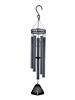 Aluminum Outdoor Wind Chime Pendant - Black Garden Decoration