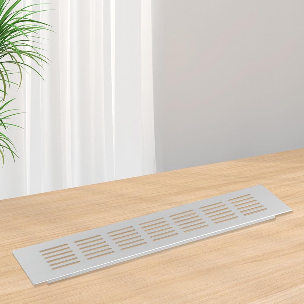 Lüftungsgitter Aluminiumlegierung Qualitätsmaterial Silber