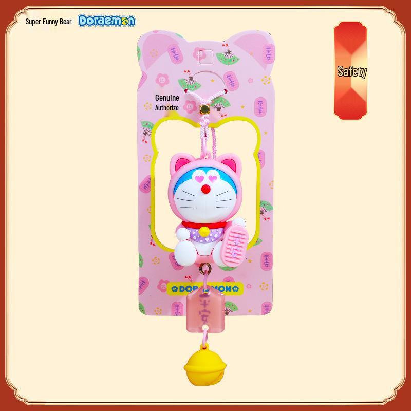 Doraemon Car Pendant: Creative Rearview Mirror Aromatherapy Ornament, New Year Gift
