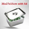 304 Stainless Steel Plate Tray Rectangular Square Oven Tray Baking Pot Dish Deep Japanese Barbecue Bbq Cafeteria Storage Trays