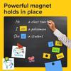 Self Adhesive Rubber Magnets 30/60 PCS Square Round Strong Magnetic for Business Card Making Exhibition Display Use