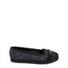 Ferragamo Kacy Gal Quilted Ballet Flats Black