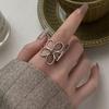 Exaggerated Daisy Flower Ring: Women's High-End, Versatile Open Finger Fashion Accessory