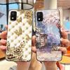 Custodia Per Itel A17 Bumper Morbido Silicone Gelatina Nera Custodia Stile Trendy Modello Dipinto Coniglio Tè al Latte Divertente Copertura Antiurto