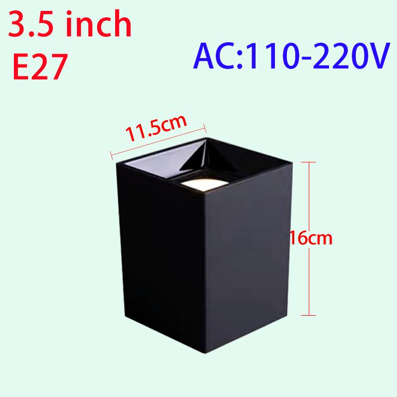 LED Stropní svítidlo 110V 220V Bodové světlo Dárek Žárovka E27 Šroubovací ústí PRO Pokoj Kuchyň Obývací skříně Veranda