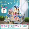 Children's Princess Castle Playhouse Assembly Toy Set Educational Building Blocks