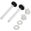 Nuts Toilet Seat Bolts Pack Replacement Rubber Sturdy