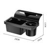 New Plastic Car Door Cup Holder Large Capacity Black Door Side Phone Rack Multi-functional Key Organizer Car Interior