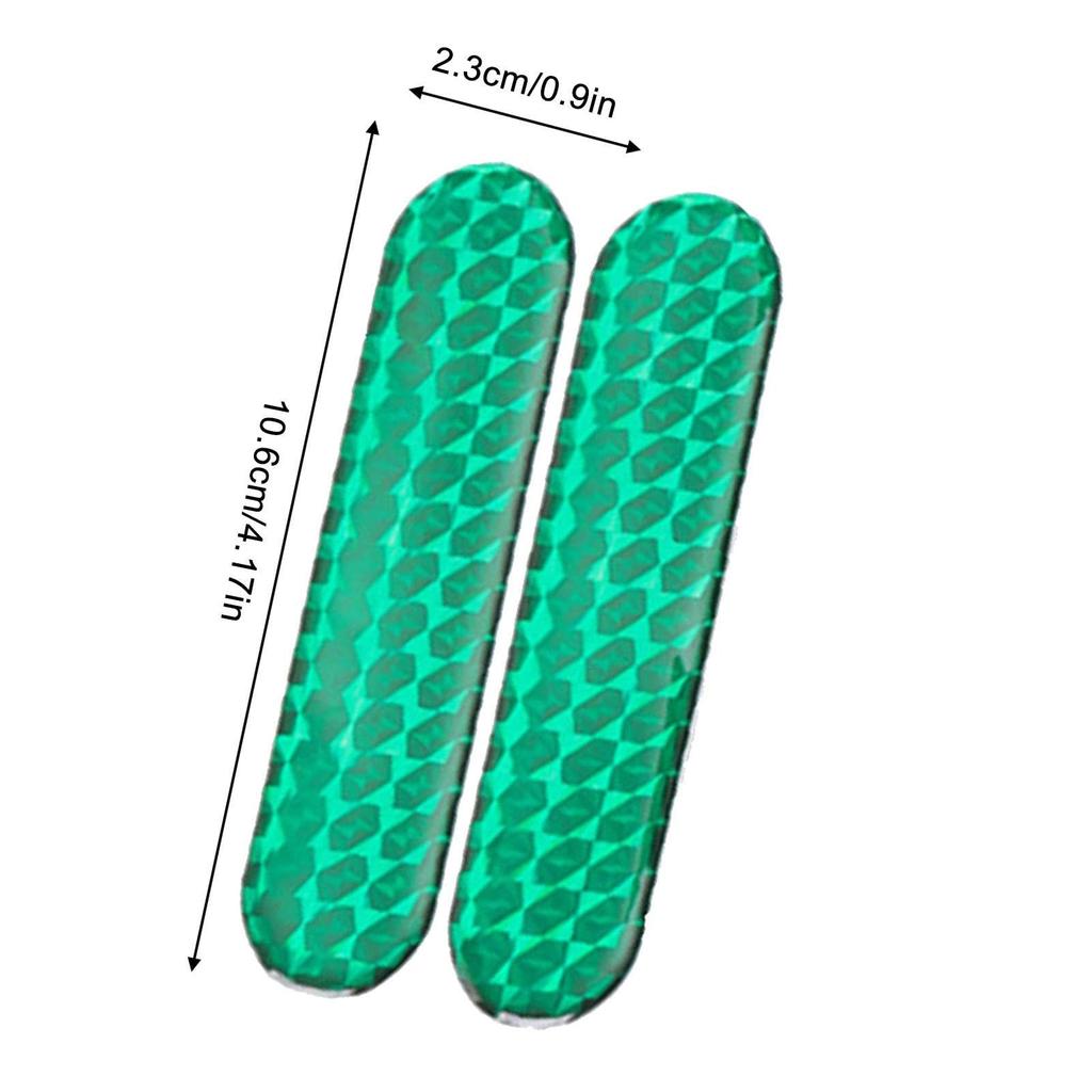 Motorcycle Reflective Stickers - Self Adhesive Auto Reflector Strips | Car, SUV, Motorcycle 2PCS