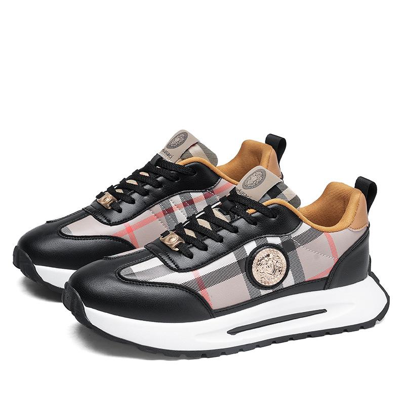 

Европейская станция модная пара повседневные универсальные увеличивающие рост папины кроссовки британский стиль удобная платформа модная обувь 45