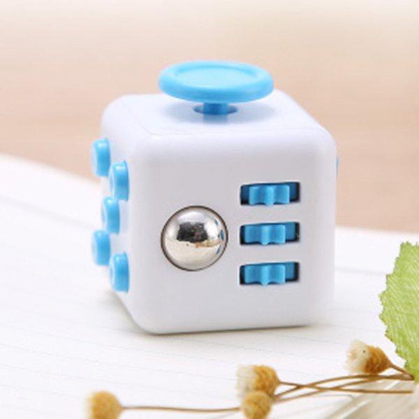 Anxiety Stress Relief Attention Decompression Plastic Focus Fidget Gaming Dice Toy for Children Adult Gift