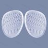 Fashion 1pair Soft Transparent Half Insoles Gel Women High Heel Forefoot Pads Pain Relief Reduce Shoes Size Foot Inserts Antislip Pads
