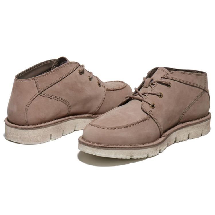 Timberland Chukka Fashion Low Work Boots Men Boots Light-Beige A41YSL44