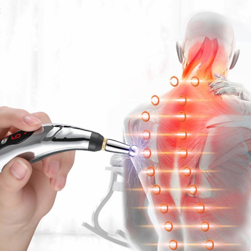 Electronic Acupuncture Pen Usb Meridian Acupoint Energy Acup Energy Circulation Massage Pen Physical Therapy