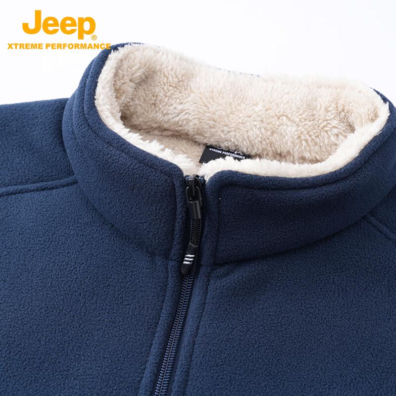JEEP Unisex Fleece-Lined Outdoor Jacket