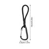 10PCS Heavy Duty BungeeCord Elastic Tie Strap String Carabiner Hooks Kayak Cycling Luggage Packing Ropes Camping Accessories