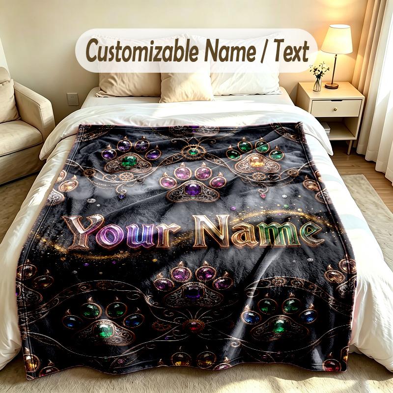 Altri Design Simili Tema Coperta Personalizzata Nome e Testo Personalizzati Morbida Calda Coperta da Divano Decorazione per la Casa