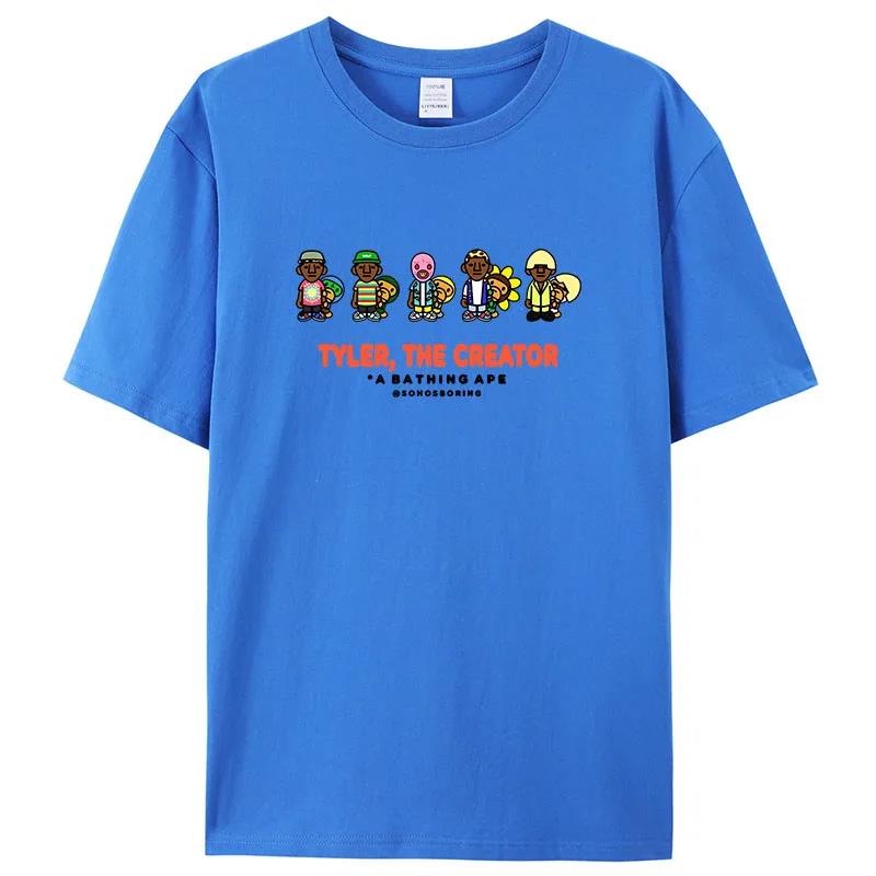 2025T-shirt Womens Fashion Short Sleeve Tops Men's Printed T-Shirt Hip Hop Rapper Vintage T-shirt 100% Cotton