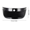 Anti-UV Fog Windproof L 3 Snap Button Visor for Open Face Motorcycles Wind Shield Flip Up Fitment