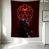 Max Verstappen Wall Tapestry Aesthetic Wall Hanging Printed Fabric Blanket Decorative Tapestries for Bedroom Living Room Home Decor