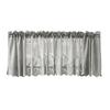 74x61cm Kitchen Window Curtain Lace Short Sheer Rod Pocket Valance Panel Lightweight Fabric for Small Windows