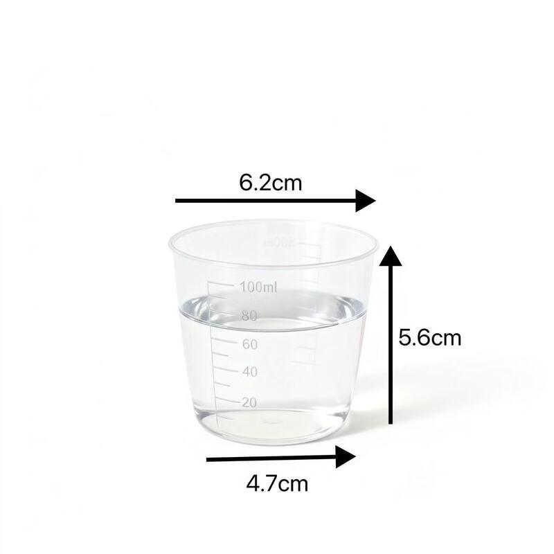Transparent PP Plastic Measuring Cup