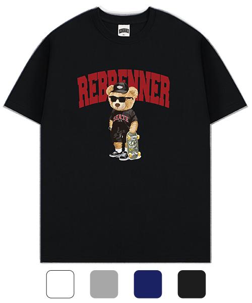 REBRENNER Skatebear 20-Count Short Sleeve T-Shirt (Type B)