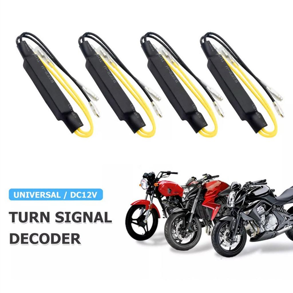 Motorcycle LED Signal Turn Light Resistor Decoder Car Light Fault Eliminators Resistor 12V 21W Taillights Repair