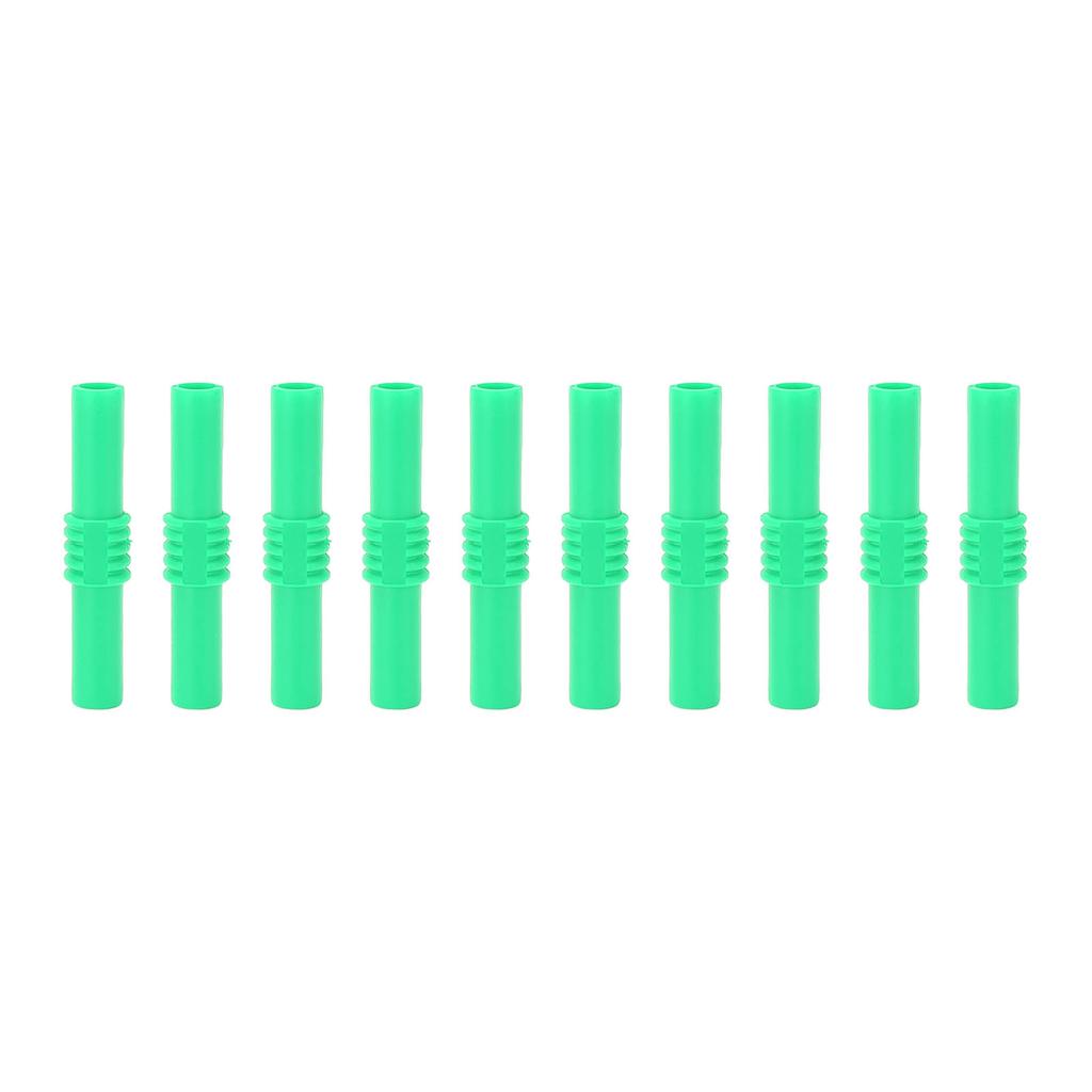 Insulated Banana Coupler Prevent Oxidation PVC Sheath Female To Female Banana Plug Socket for Electronics