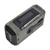 Multifunctional Emergency Radio with Solar Panel Hand Crank USB Charging AM FM SW NOAA Weather 3.5mm Headphone Jack SOS