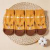 Dog Socks With Non-Slip Grip Adjustable Strap Outdoor Walks Knitted Cotton Pet Paw Protection In Multiple Colors