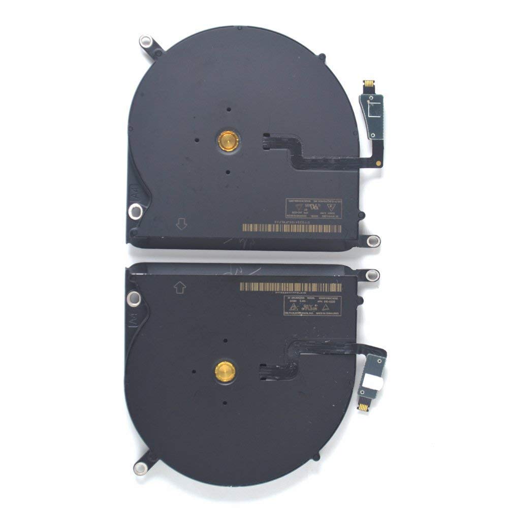 olivins Cooling Fan Set for MacBook Pro Retina A1398 Late Mid Mid 2015 15-inch 2013, 2014,