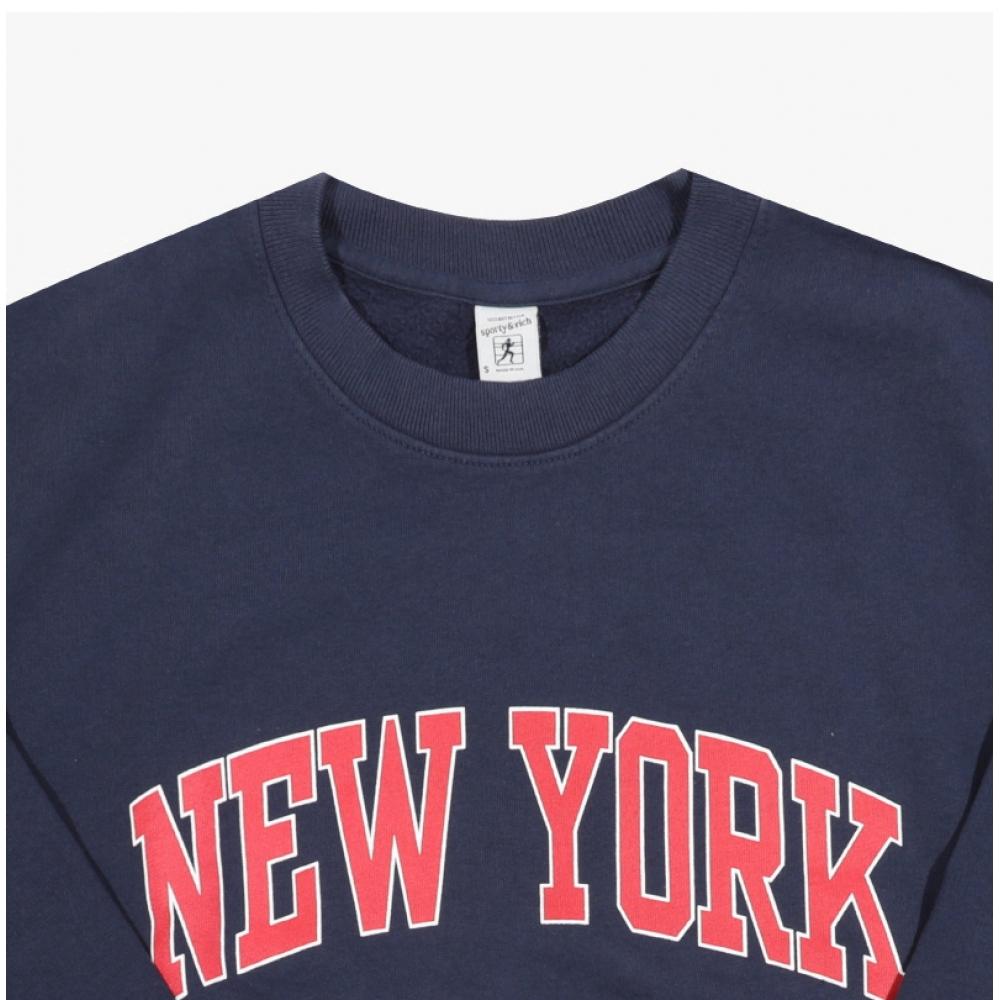 Sporty   Rich Sweatshirt New York Ivy St071606304bl106