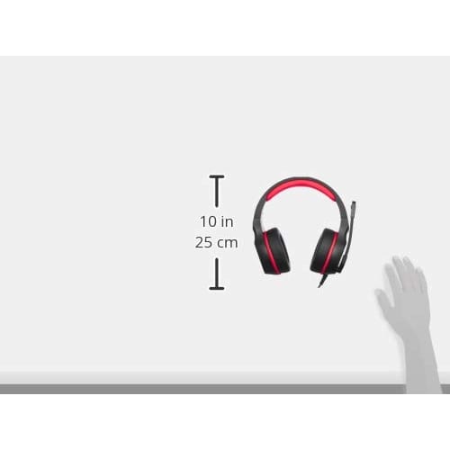 ELECOM Gaming Headset, Wired Headphones, Lightweight x Soft Ear Pads, Comfortable for Long Playing, Black HS-G01BK