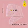 Dry Hair Cap Bath Cap with Water Absorption Fast Dry Hair Towel Being Soft Without Falling Hair Super Strong Water Absorption