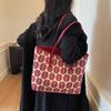 Fabric Happy Word Large Capacity Women's Handbags Natial Style Bride Bag 2026 Fashi Bags for Women Temperament Shoulder Bag
