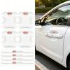 Car Anti Scratch Door Bowl Handle Protector 8PCS Epoxy Film Stickers for K2 K3 RIO Sportage Sorento Optima Forte Soul Ceed