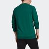 Adidas Originals Trefoil Casual Sport Crew Neck Sweatshirt Men Sweatshirt Green FL1774